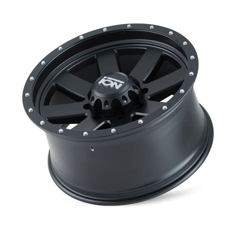 Ion 134 Matte Blackblack Beadlock 20x9 Boltage 6x120 Offset 18