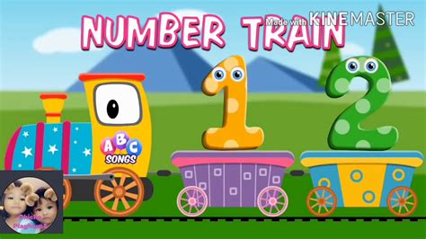 Numbers Trains Learning Numbers 1 10 Chicha Playhouse Youtube