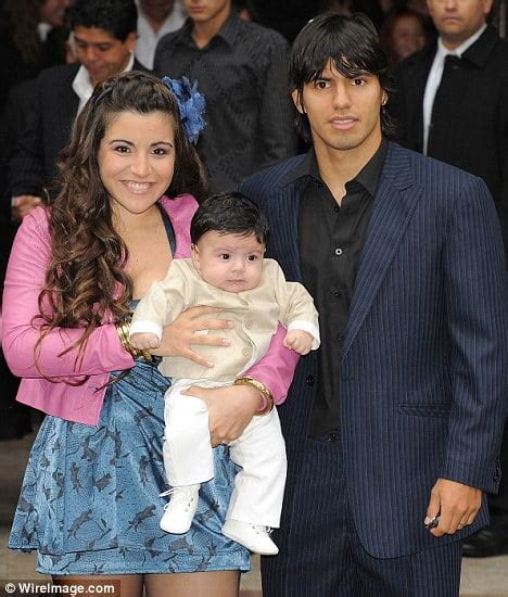 Giannina maradona with the man city star (image: Aguero splits from Maradona's daughter after four years of ...