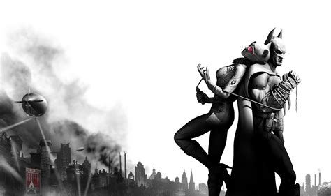 Batman Arkham City Batman And Catwoman Mulher Gato Desenho Herois