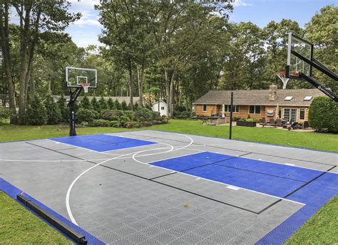 Basketball Court Backyard Backyard Design Ideas