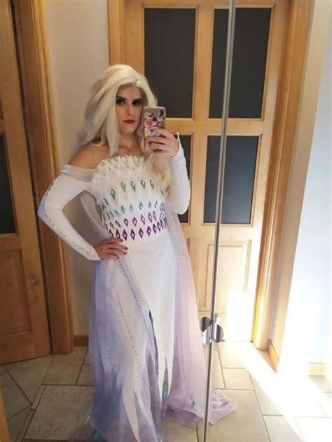 Elsa Frozen 2 Handmade Costume Cosplay Elsa Fifth Spirit Etsy