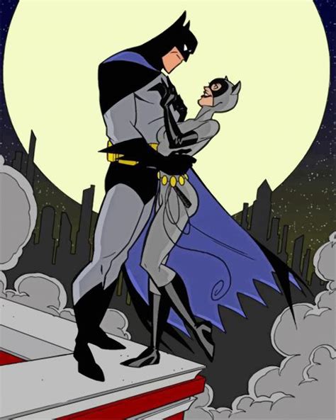Batman And Catwoman In Love Paint By Number Numpaint Paint By Numbers