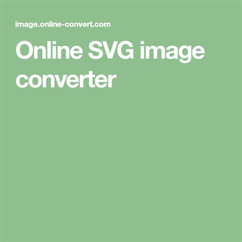 There are other vector file formats but svg is the most common and is the one that cricut uses for all its machines. Online SVG image converter | Svg, Converter, Cricut tutorials