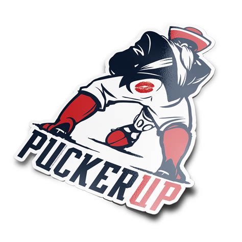 Pucker Up Sticker
