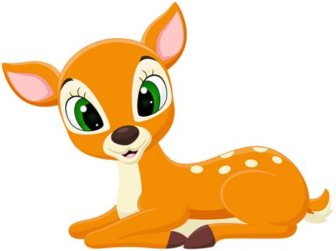 Cute Little Deer Cartoon Png Clipart Deer Cartoon Cartoons Png