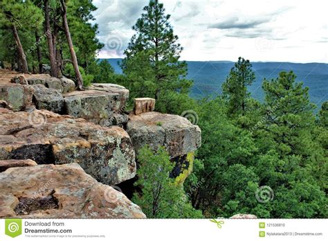 Landscape At Woods Canyon Lake Coconino County Arizona United States
