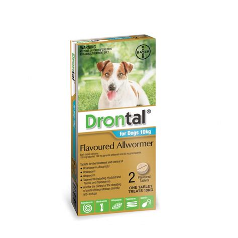 Drontal Worm Treatment For Dogs Raw Essentials