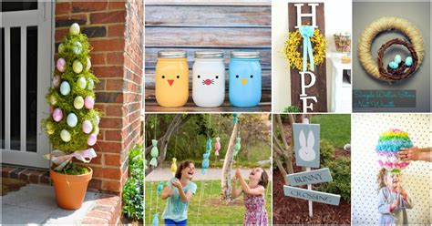 25 Creative Diy Outdoor Easter Decorations That Fill Your