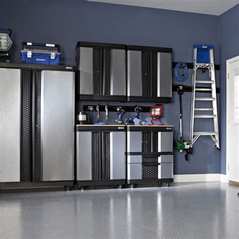 Shop Kobalt 30 In W X 34 In H X 14 In D Steel Wall Mount Garage Cabinet