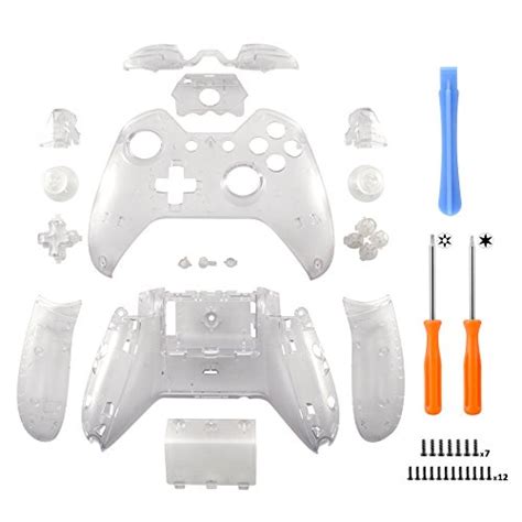 Extremerate Matte Transparent Clear Controller Housing Shell Case Cover