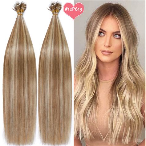 Nano Ring Tip Micro Bead Double Drawn Hair Extensions Remy Human Hair Thick 150g Ebay