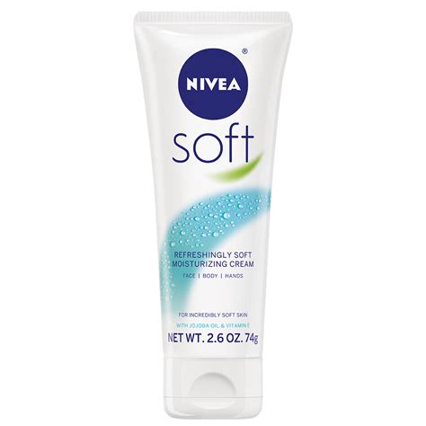 Nivea Soft Refreshingly Soft Moisturizing Cream 26 Oz Tube
