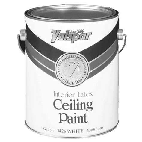 Valspar Interior Latex Ceiling White Paintno 0270001426007 Valspar
