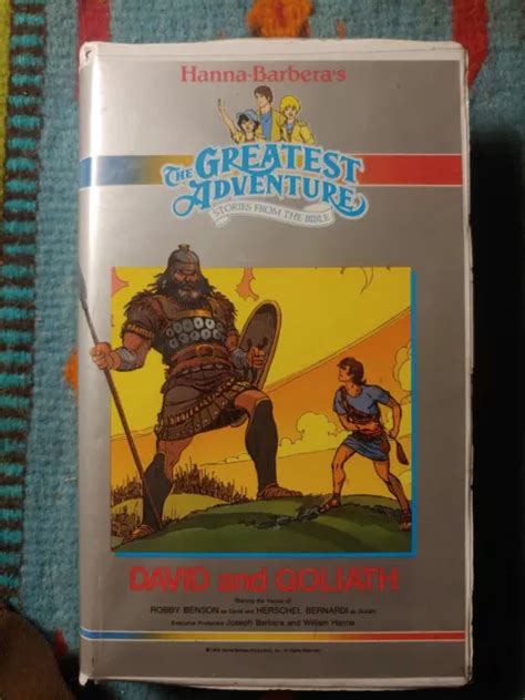 The Greatest Adventure Stories From The Bible David And Goliath Vhs 3