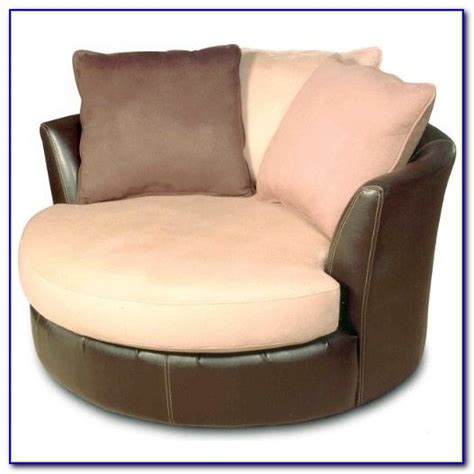 Shop for wing chair slipcovers from sure fit, maytex, and more in canvas, soft suede, plush fabrics, cotton duck, and stretch leather to fit the decor of your home. Oversized Round Swivel Chair With Cup Holder - Chairs ...