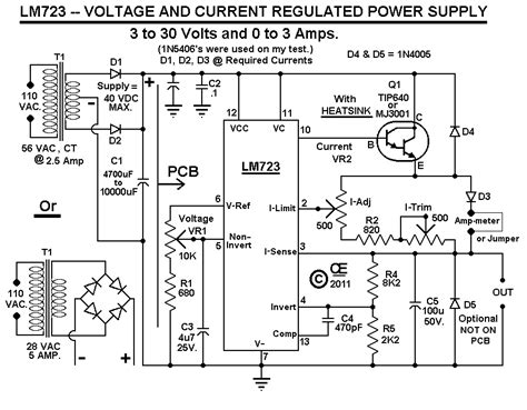 From the circuit diagram i have r7 is the only component connected in the return loop. Variable Bench Power Supply | QRZ Forums