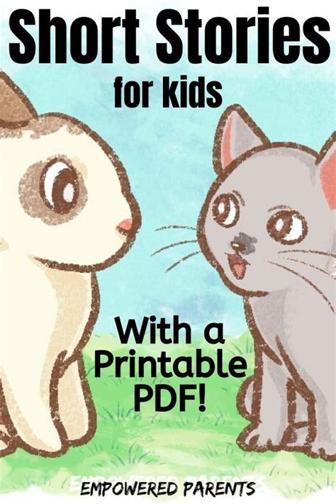4 Short Funny Stories For Kids With A Printable Pdf