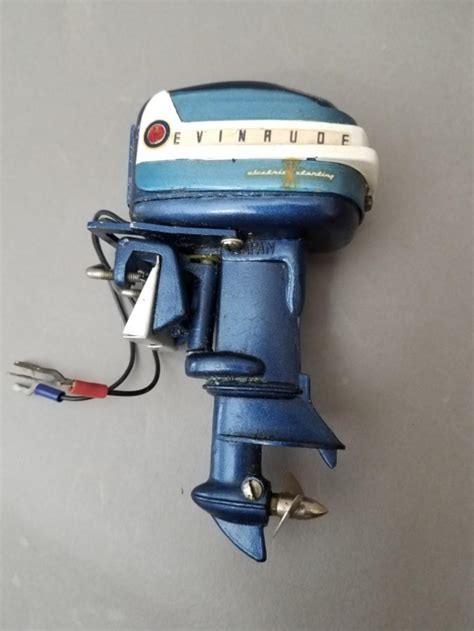 Sold Price Vintage Evinrude Big Twin Toy Outboard Motor July 5 0118