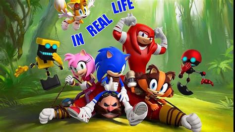 Sonic Boom Characters In Real Life 2018 Video Dailymotion