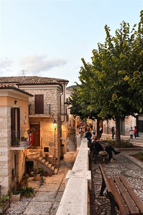 The Village Of Caramanico Terme In Abruzzo Editorial Image Image Of
