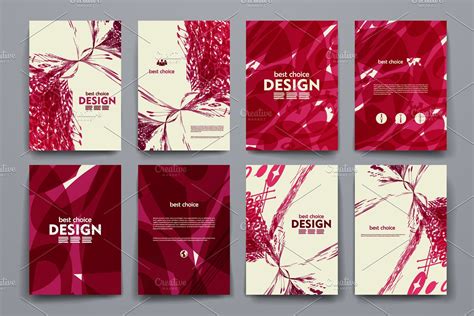 Set of Beautiful Brochures #Beautiful#Set#Brochures#Templates | Flyer design, Brochure, Abstract 