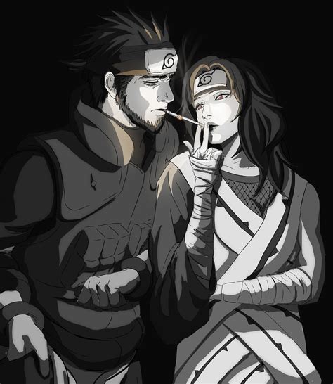 Pin By Hykru On Weeb Asuma And Kurenai Naruto Painting Naruto Art