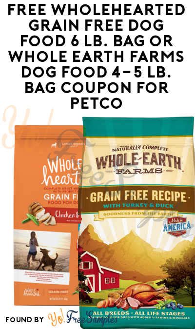 From the care we take to source our ingredients and make our food, to the moment it reaches your home, freshpet's integrity, transparency and social responsibility are the way we like to run our business. FREE WholeHearted Grain Free Dog Food 6 lb. Bag or Whole ...