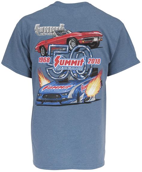 Summit Racing 50th001 Lg Summit Racing Equipment 50th Anniversary T