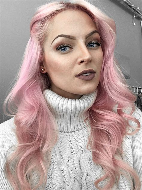 How To Get Pastel Pink Hair Using Ion Color Brilliance Dyes Mayalamode