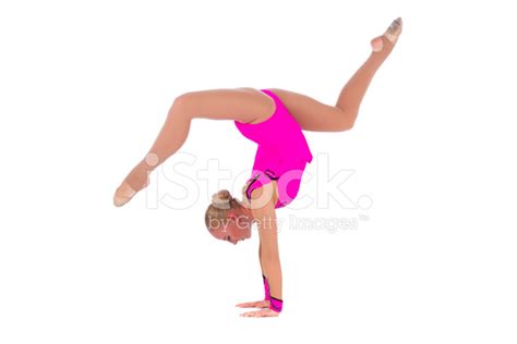 Flexible Girl Gimnastic Telegraph