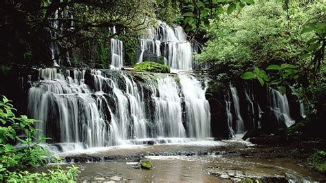 Waterfalls Waterfall Beautiful Nature Forest Hd Wallpaper Pxfuel