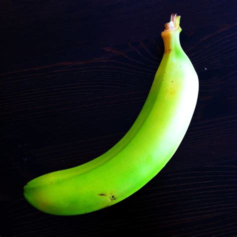 Green Banana | A fresh green banana, eaten shortly after thi… | Flickr