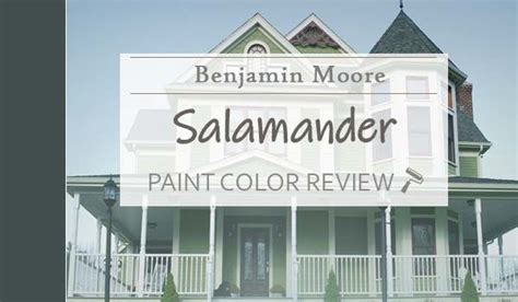 Benjamin Moore Salamander Review The Gorgeous Victorian Dark Green