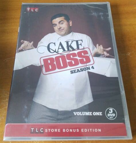 Cake Boss Season 4 Vol 1 Dvd 2011 2 Disc Set Reality Tv Show Series New 18713585431 Ebay
