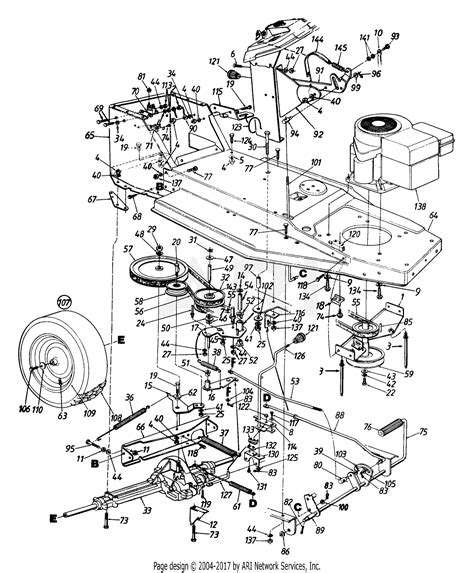 4 Cycle Engine Mower Diagram