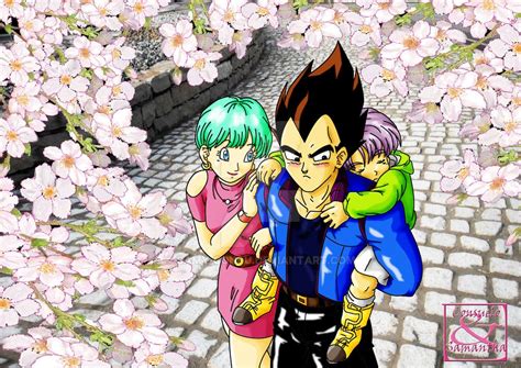 Dragon Ball Z Vegeta X Bulma By Samy Consu On Deviantart Some Great Cute Anime Couples