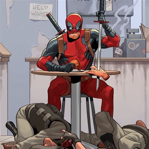 No Touchy Deadpool Chimichangaannberriesauce Killin It With Mounting