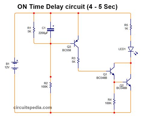 Simple Timer Circuit Diagram
