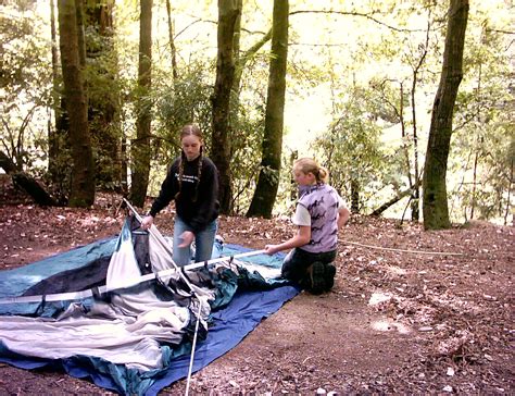 There are poles, stakes, and all sorts of different components that you simply need to find a good spot, tie some rope and throw the tarp over the roof. Put Tent & The Only Drawback? With No Poles Or Pegs The ...