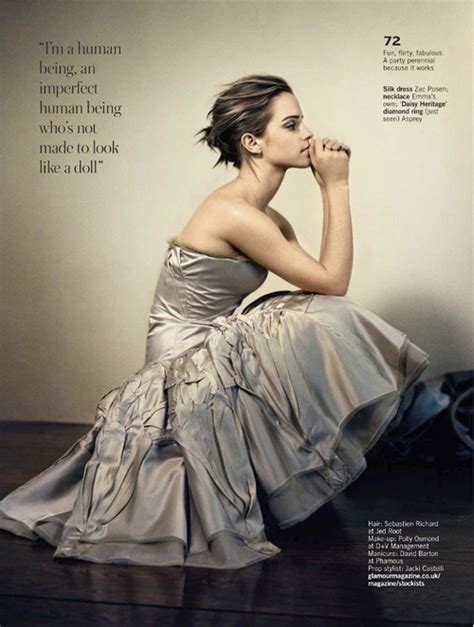 Emma Watson Vincent Peters Glamour UK October 2012 It S Cool To