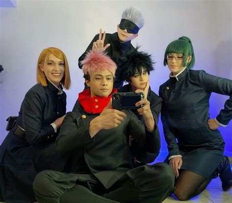 Jujutsu Kaisen Cosplay Group Posted By Ragegearprops Ranimeanonymous