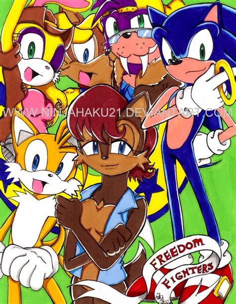Sonic And Freedom Fighters By Ninjahaku21 On Deviantart