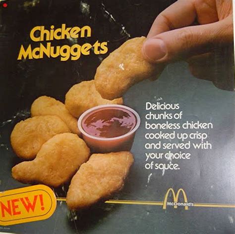 I Was There For The Worldwide Debut Of The Chicken McNugget The Reagan Era Was In Full