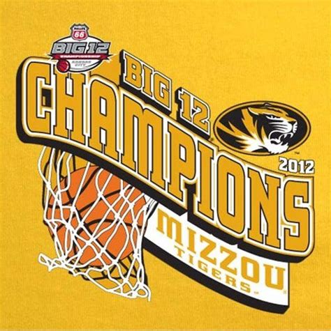 2012 Big 12 Champs Missouri Tigers Mizzou University Of Missouri
