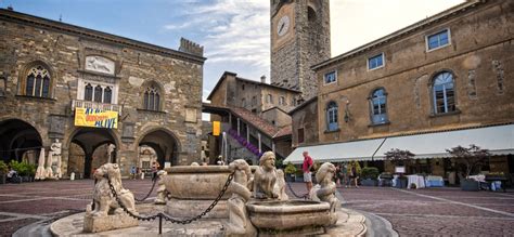 Bergamo, one heart two souls. Piazza Vecchia • • Visit Bergamo