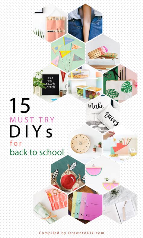 15 Must Try Diys For Back To School — Drawn To Diy
