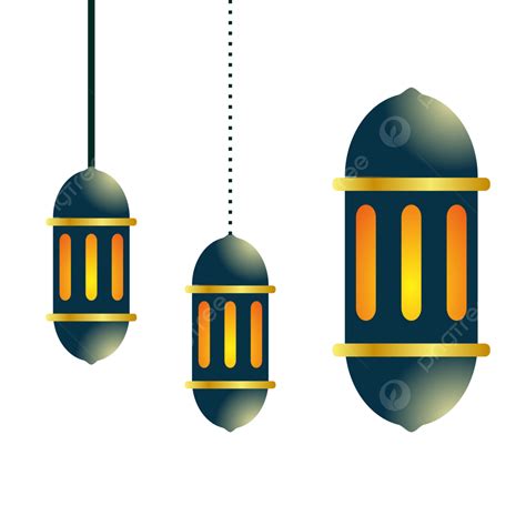 Islamic Ramadan Lights Lanterns Vector Isamic Ramadhan Lanterns Png