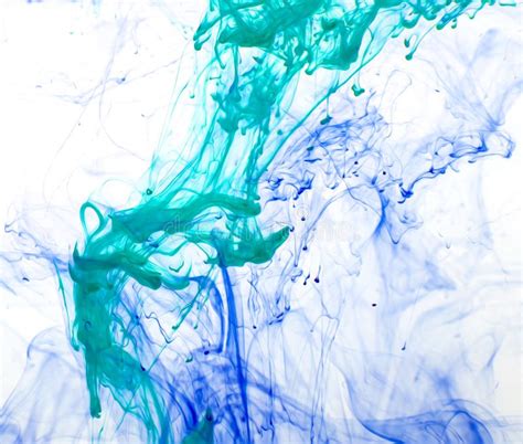 Inks In Water Color Abstraction Color Explosion Stock Image Image