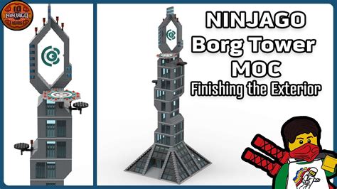 Building Borg Tower From Ninjago Part 4 Youtube